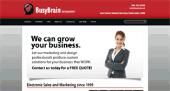 Desktop Screenshot of busybrain.net